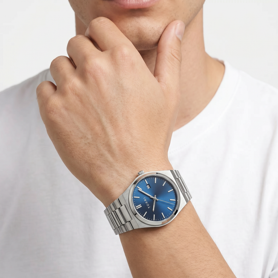 Men Blue Watch