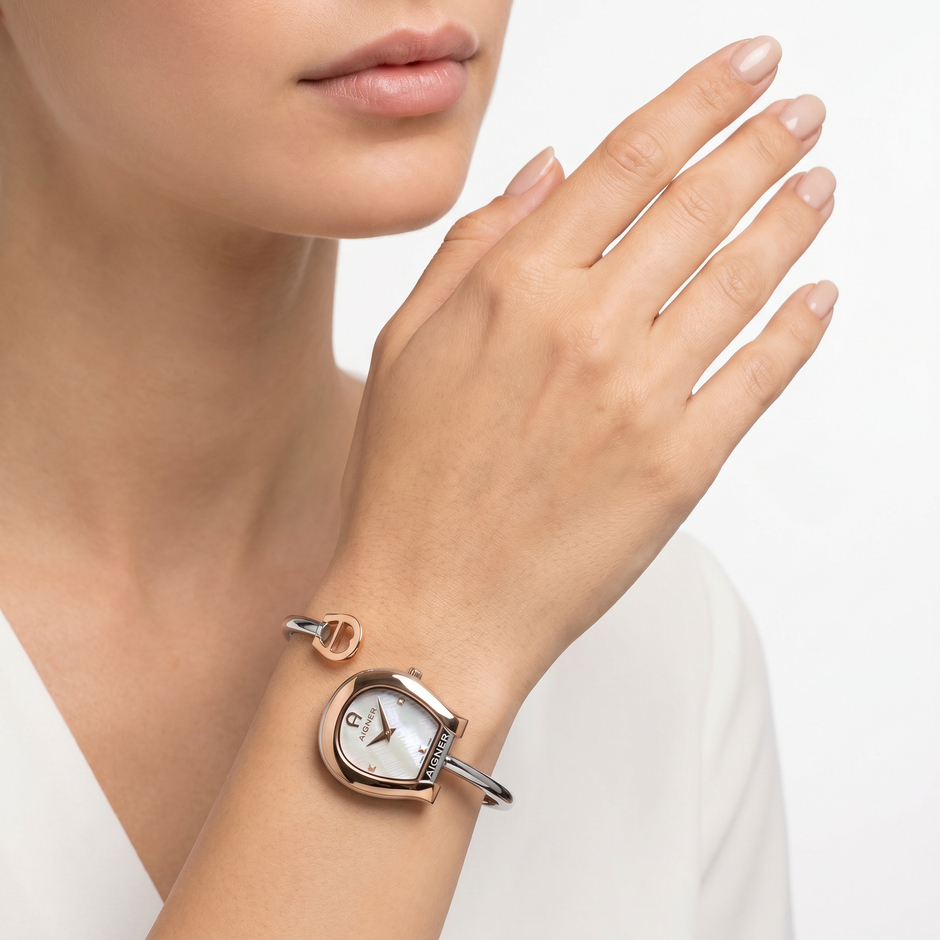 Women Flora Small Two Toned Watch