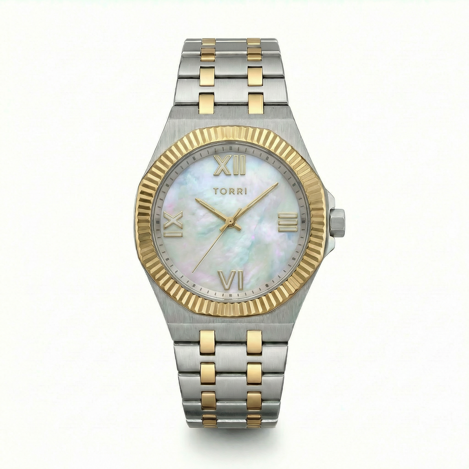Women Two Tone Watch