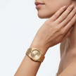 Women Ultra Thin Golden Watch