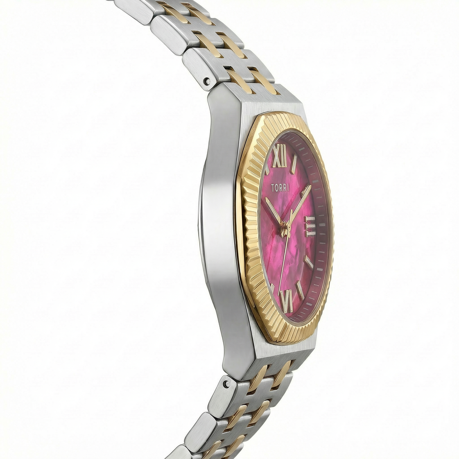 Women Two Tone Watch