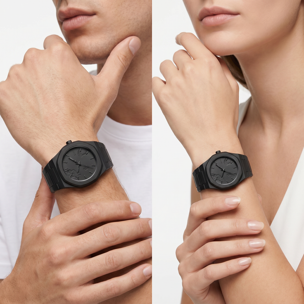 Unisex Crashed Black Watch