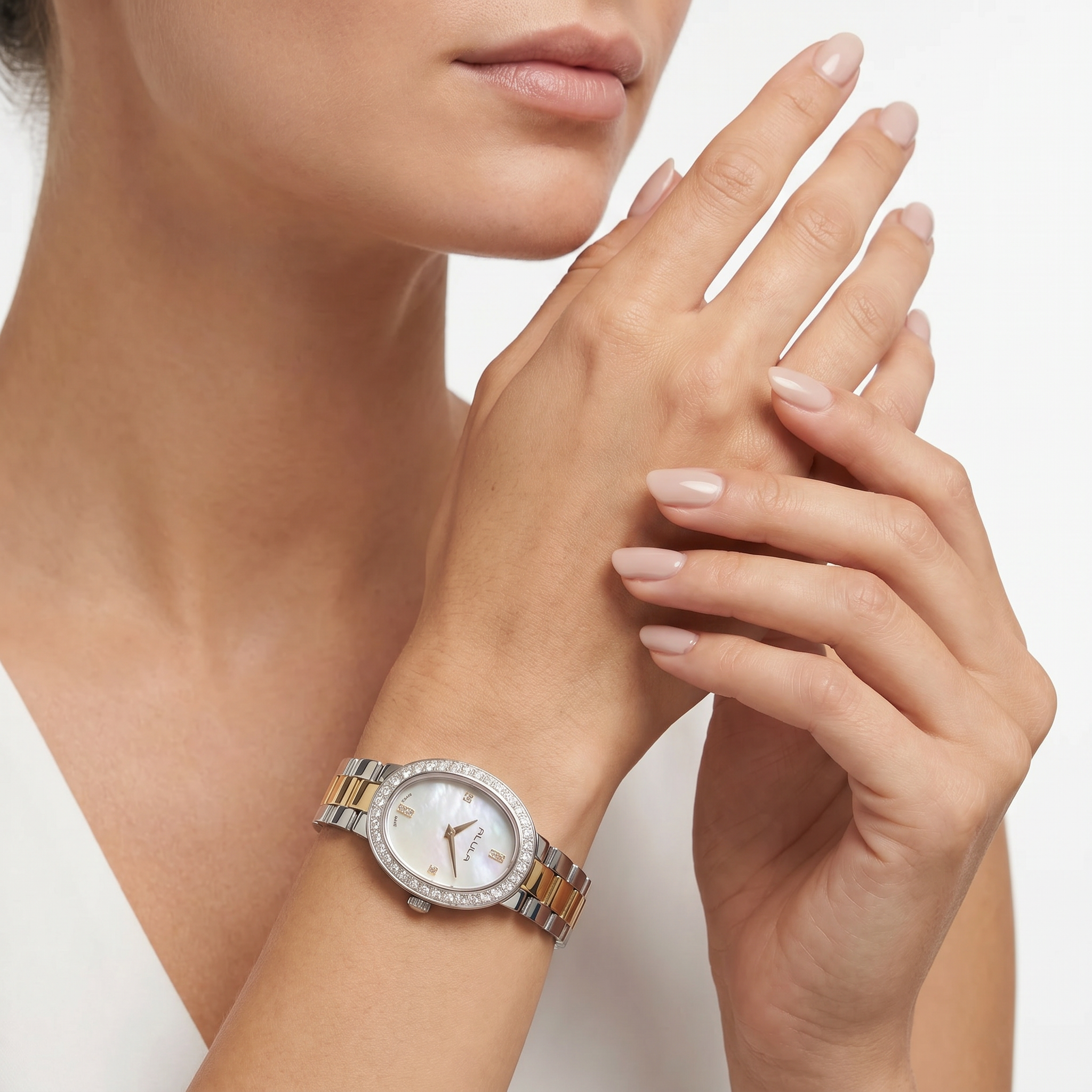 Women  Two Toned Watch