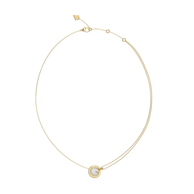 Women G Crystal Necklace