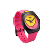Men Canva Pink Watch