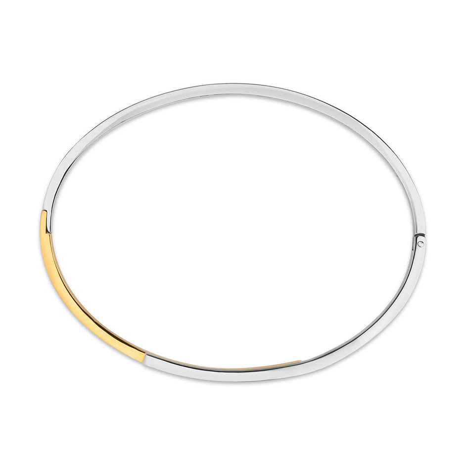 Women Aurore Two Tone Bangle