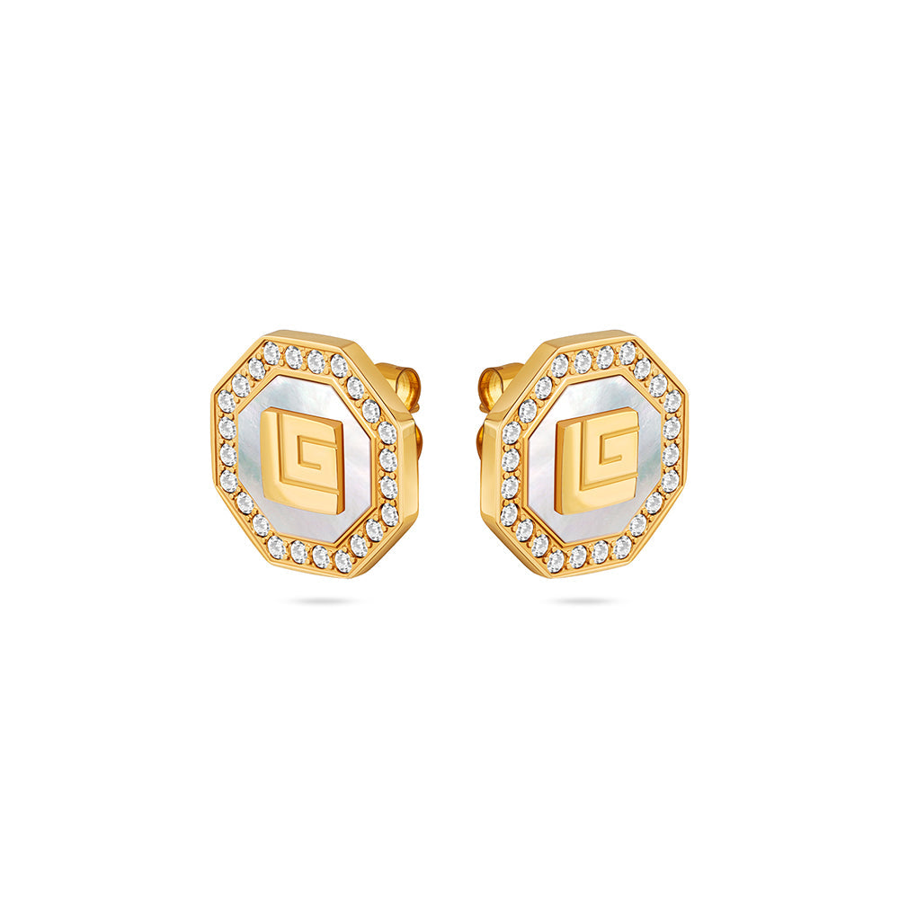Ambre Gold Plated Earrings