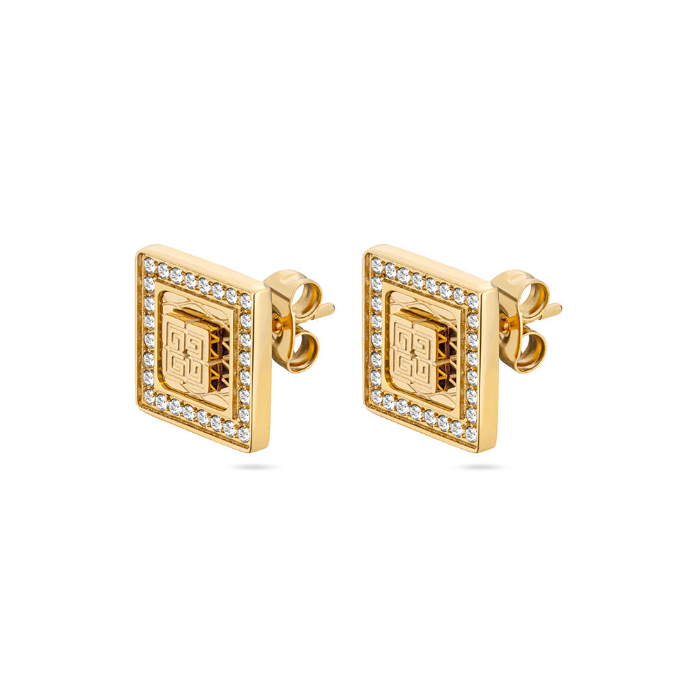 Eva Gold Plated Earrings