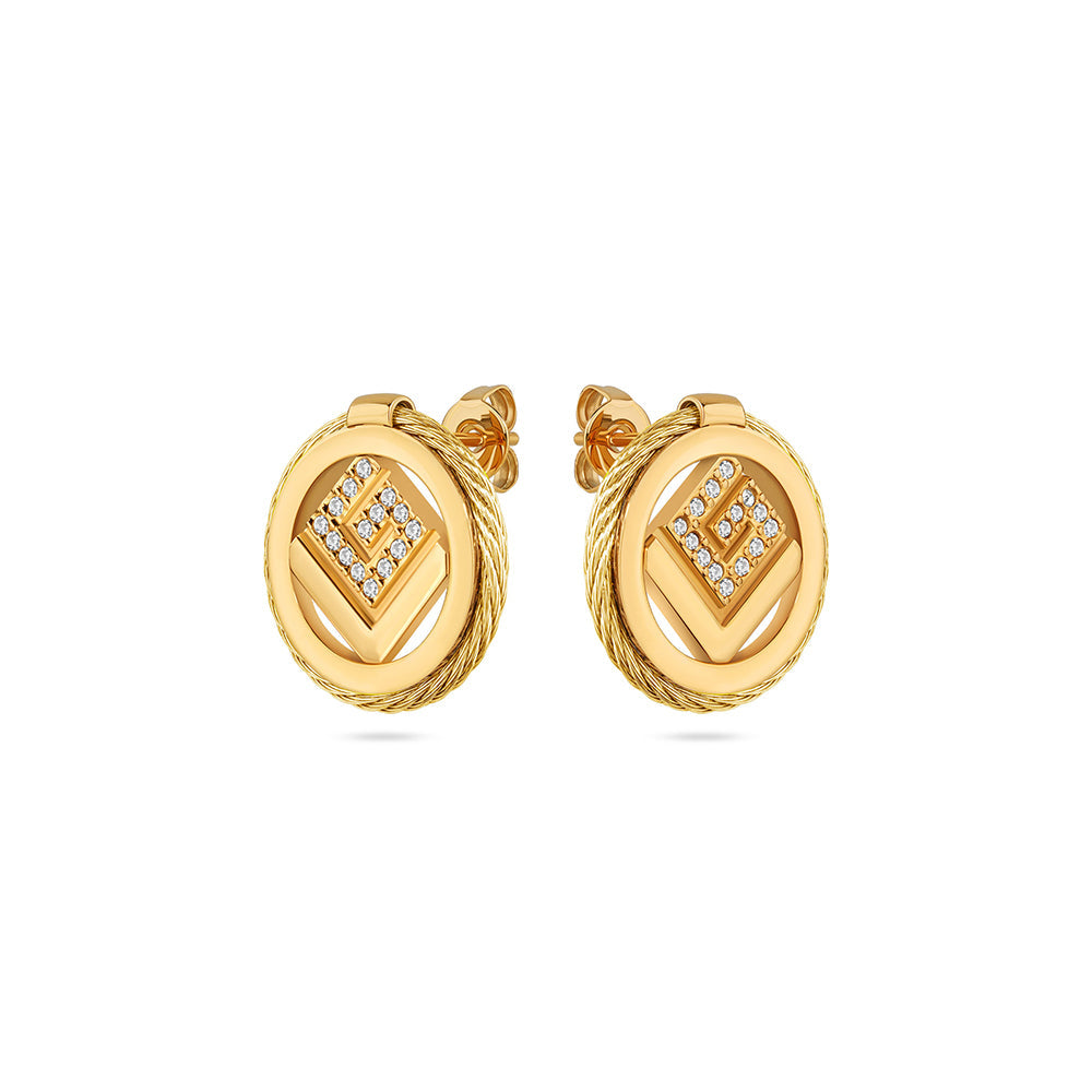 Camille Gold Plated Earrings