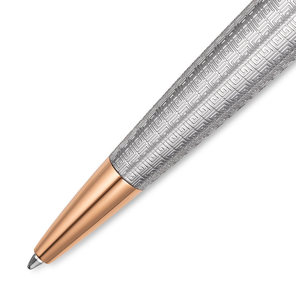 Andrea Stainless Steel And Rose Gold Plated Pens