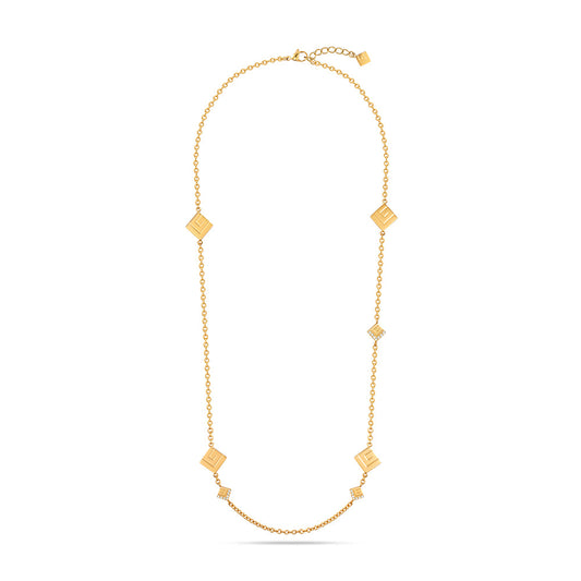 Audrey Gold Plated Necklace