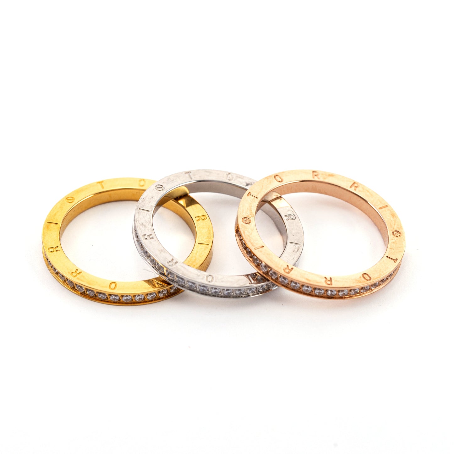 Women Tri Color Ring