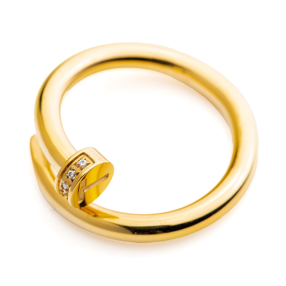 Women Gold Ring With Stone – ONTIME | Saudi Arabia Official Store