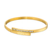 Aurore Gold Plated Bangle