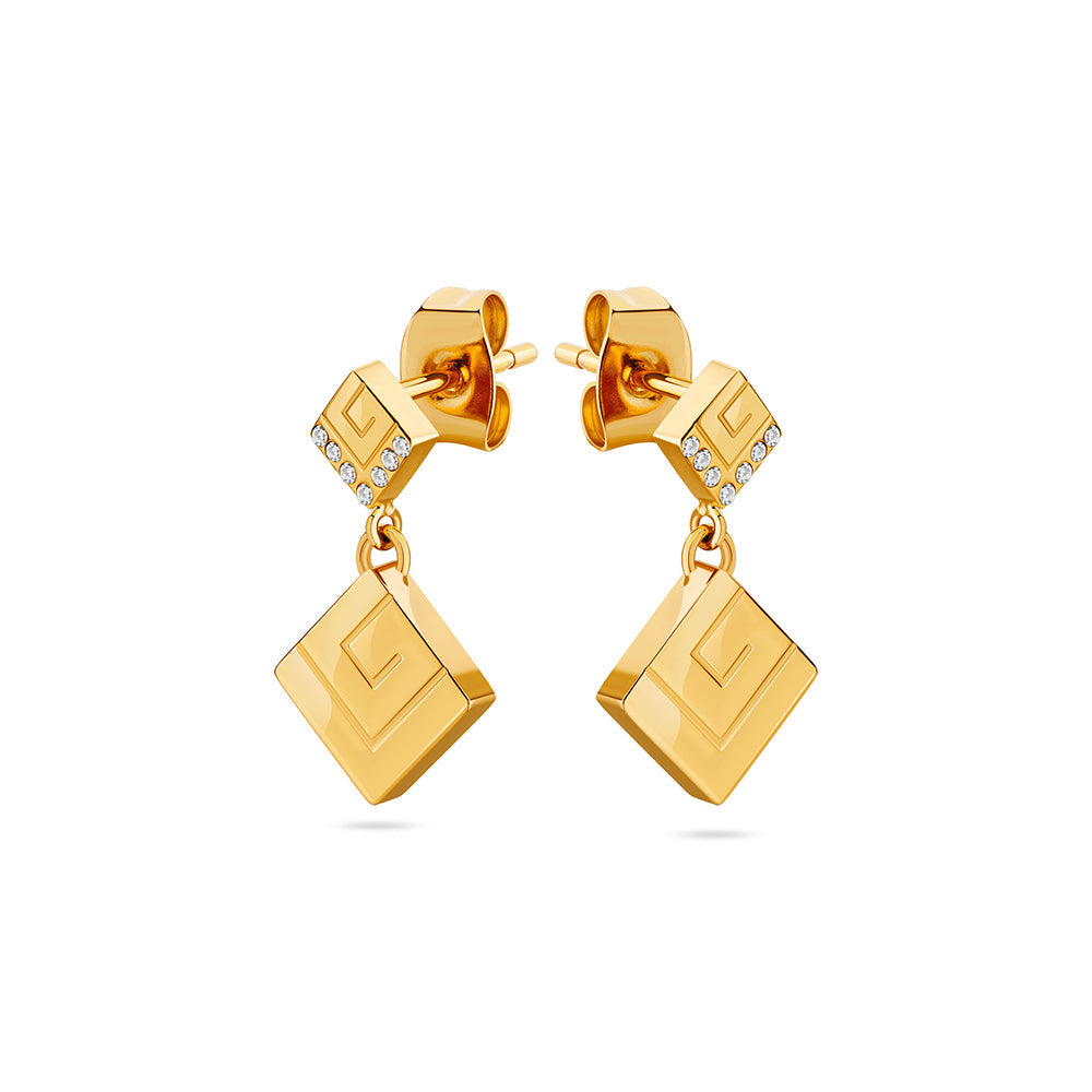 Audrey Gold Plated Earrings