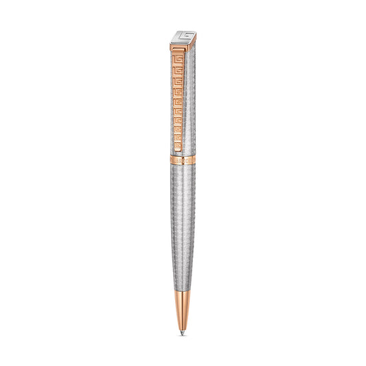 Andrea Stainless Steel And Rose Gold Plated Pens