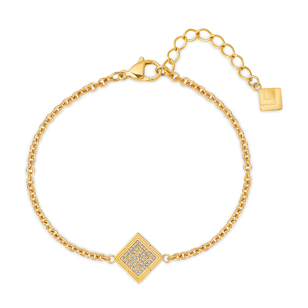 Vivienne Gold Plated Bracelet