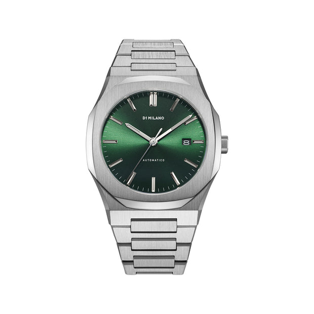Men Automatic Silver Watch
