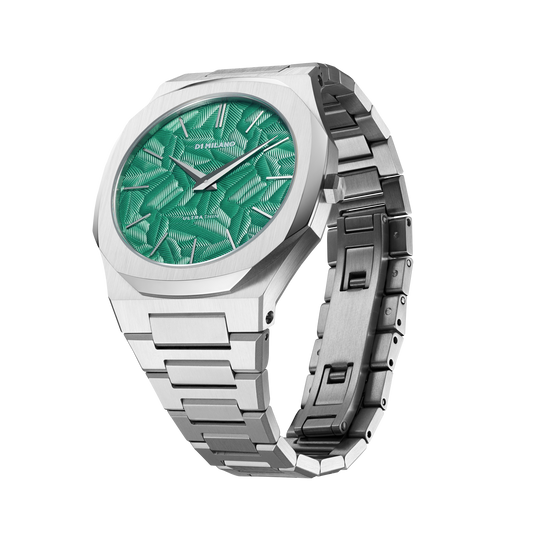 Ultrathin Men Green 40mm Watch
