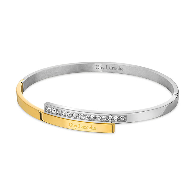 Women Aurore Two Tone Bangle