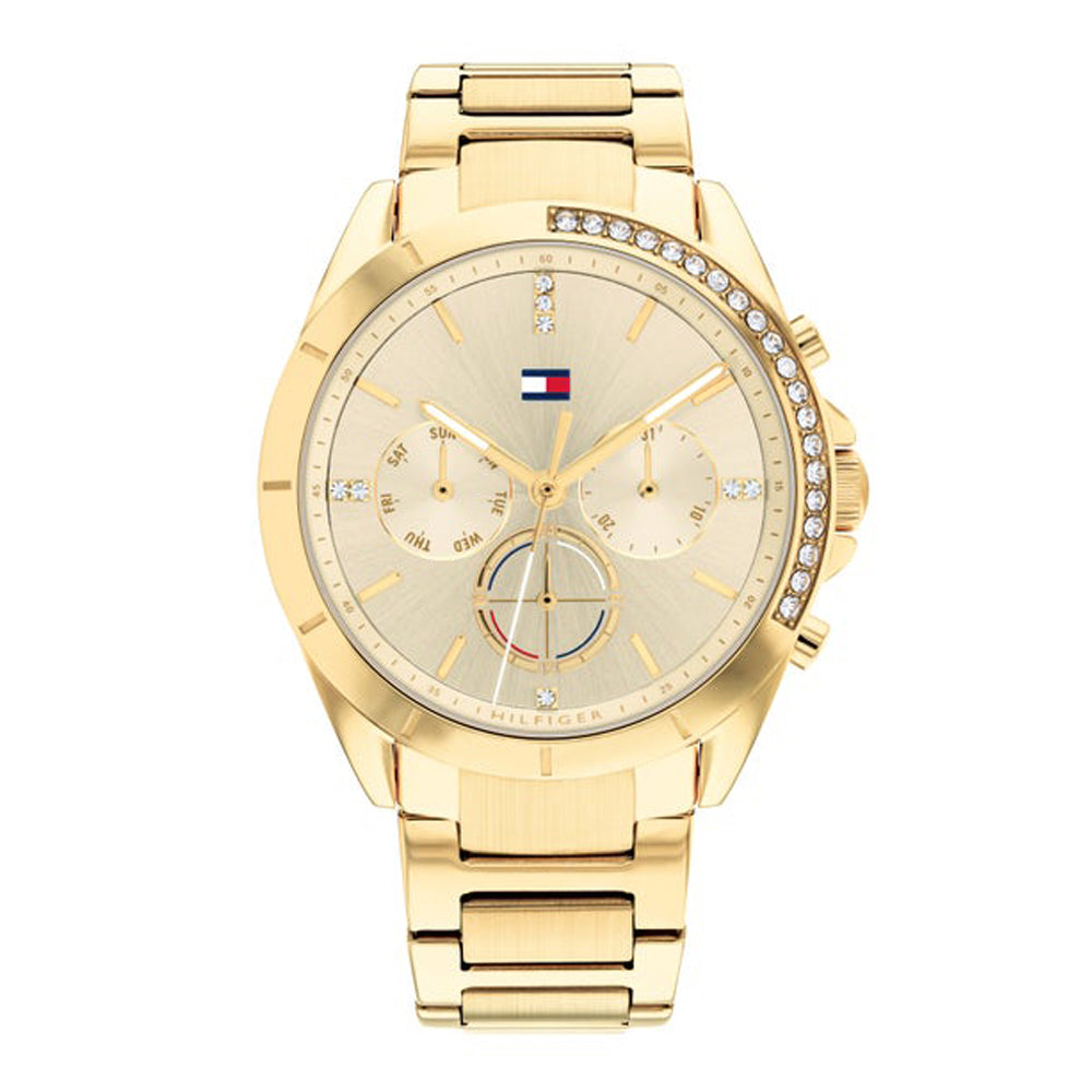 Kendy Women Gold Quartz/Multifunction Watch